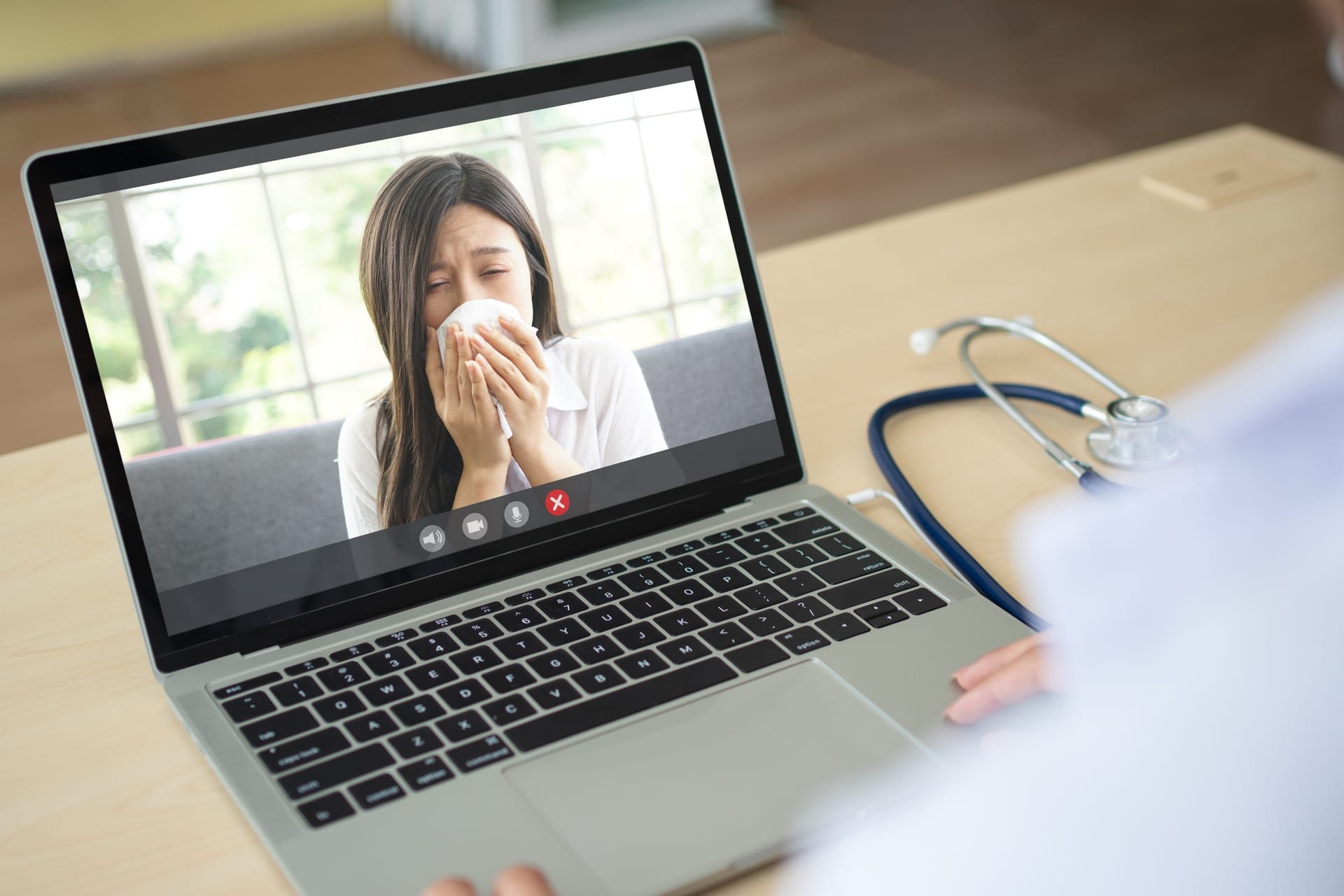 A virtual consultation by secure video in Ontario