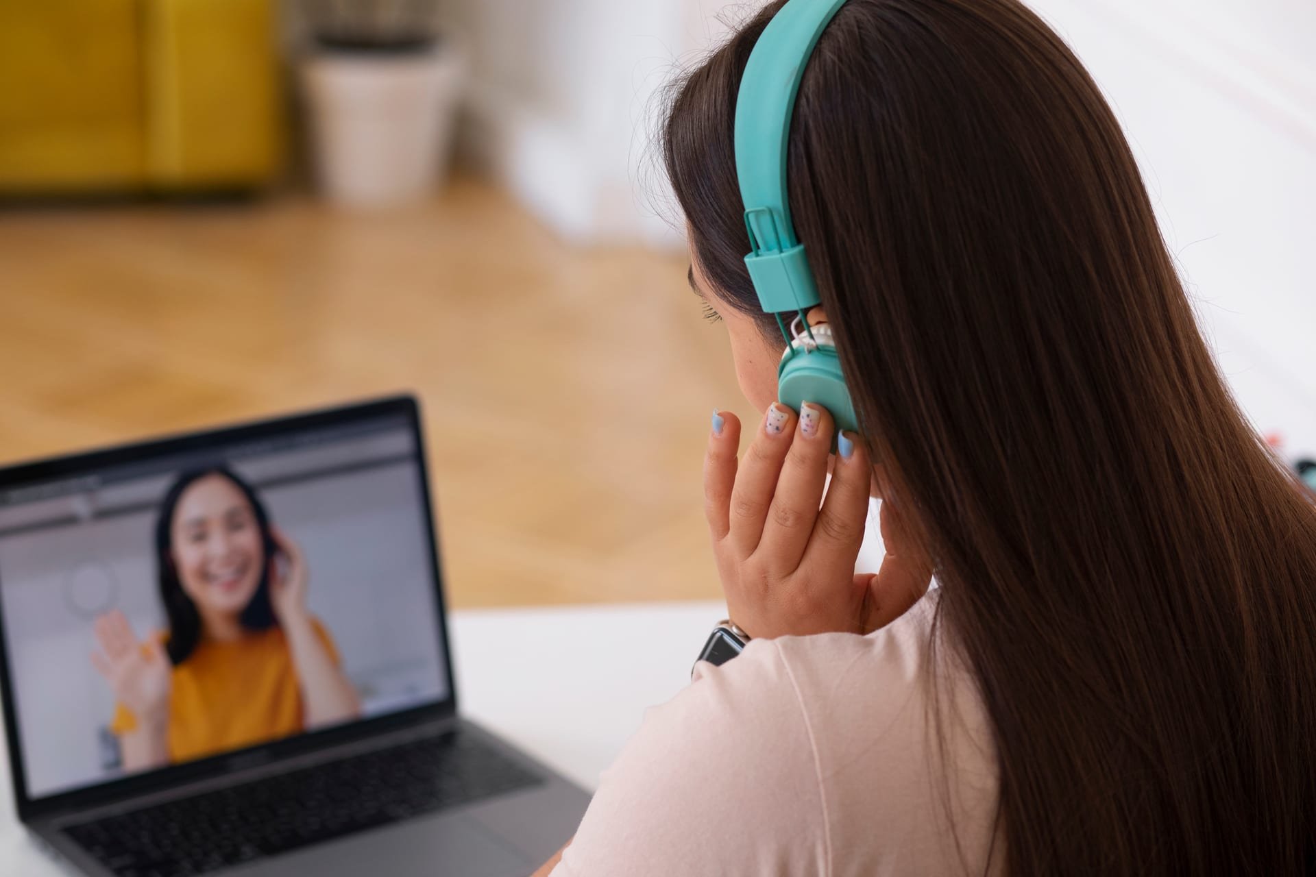 Online therapy session